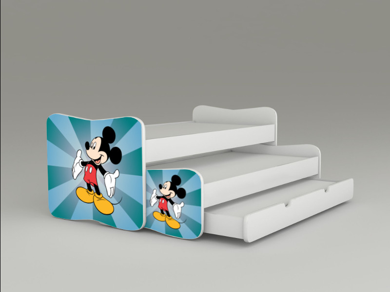 Becks postel pre tri deti Mickey